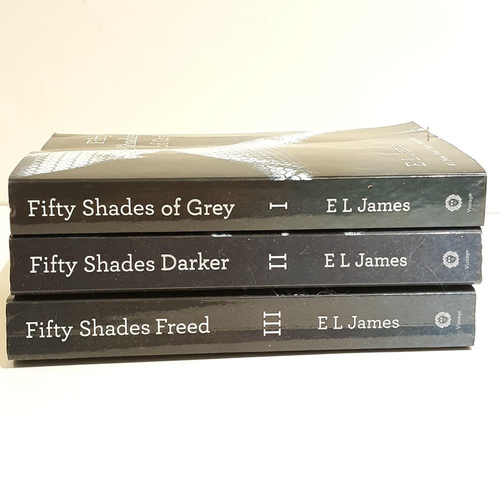 Fifty Shades of Grey Trilogy Books 1, 2, 3 by E.L